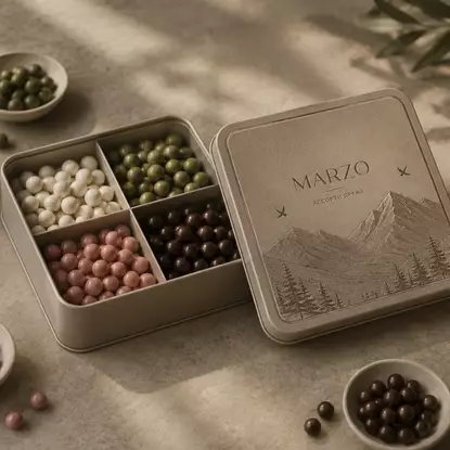 Коробка жестяная Марзо